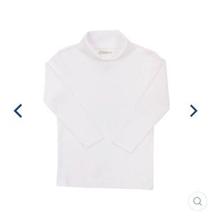 TBBC - white unisex turtleneck